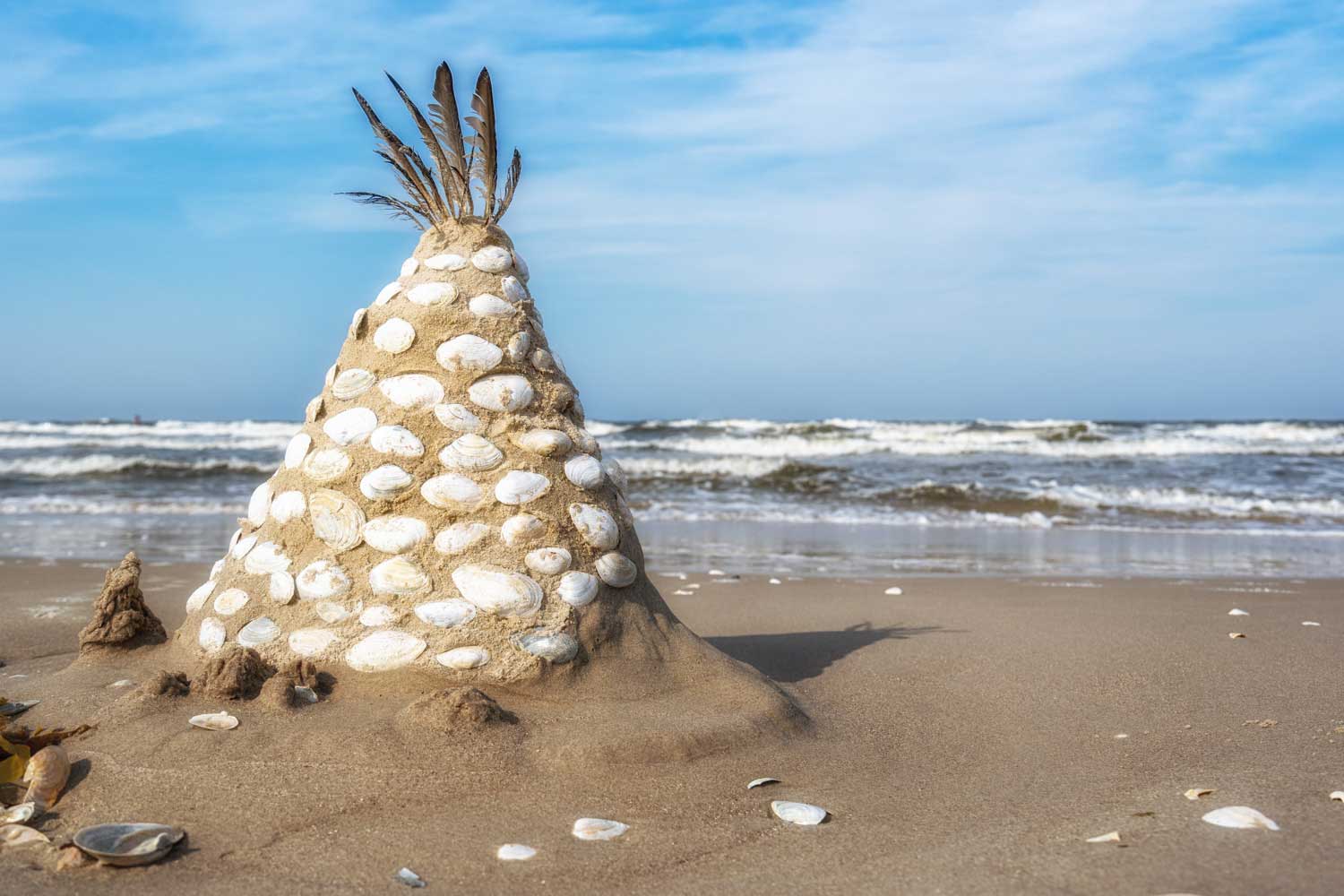 Usedom Sandburg Muscheln
