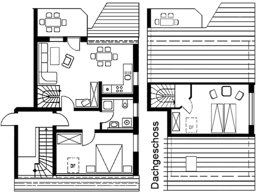 Grundriss Ferienwohnung