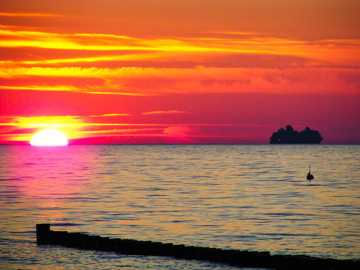 Karlshagen Strand - Sonnenuntergang